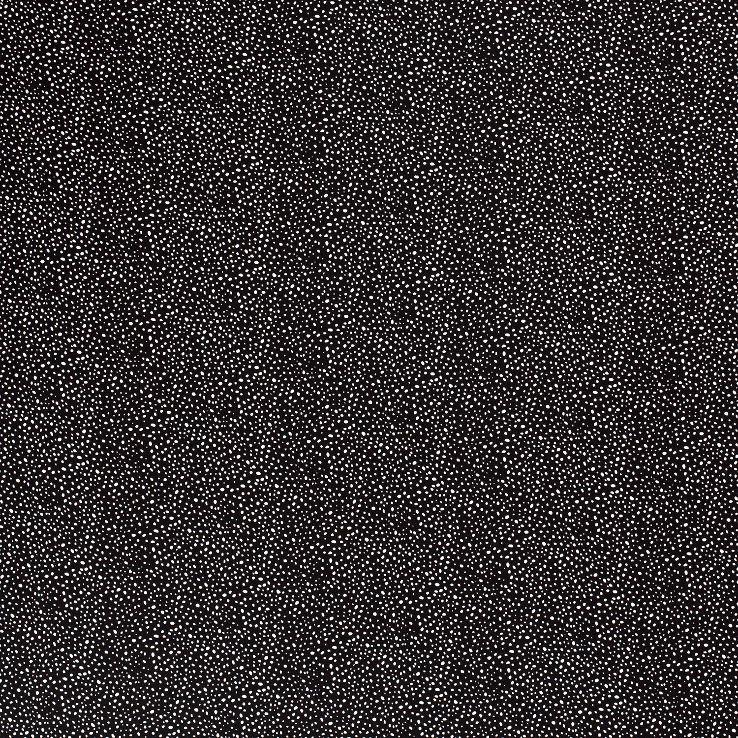 CREPE VISCOSE -  SPOTS BLACK - 2