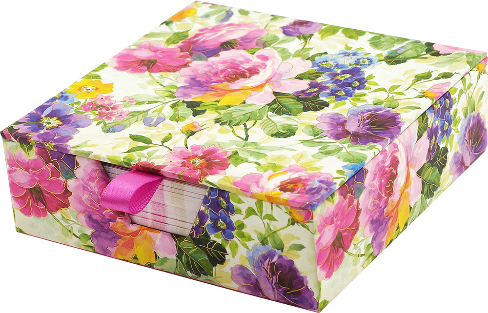 Desk Notes Peony Garden