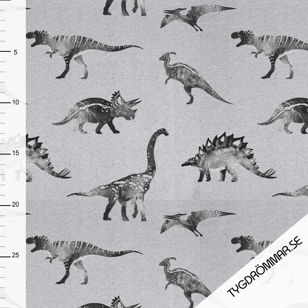DINOS  - GRAY MELANGE