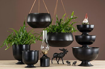 Skål Lycka Svart 3-pack – A Lot Decoration