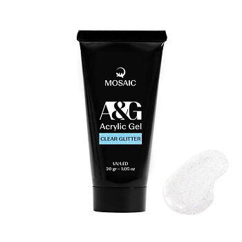 A&G Glitter clear