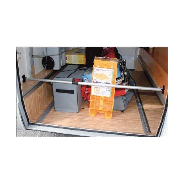 Bagageinfästning, Luggage bar, rör för säkring av bagage