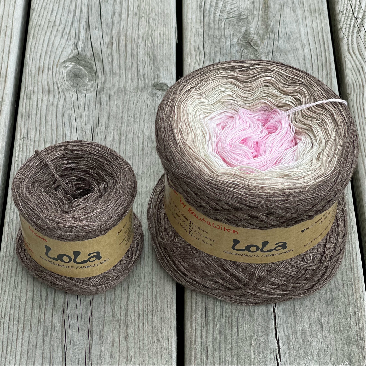 LoLa Solo, denim brun (50 gr) - 2