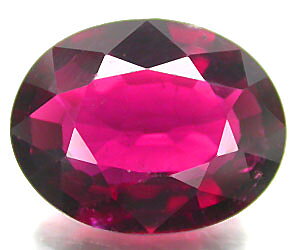 Piedra preciosa de turmalina rubelita genuina muy rara de 1,49 ct
