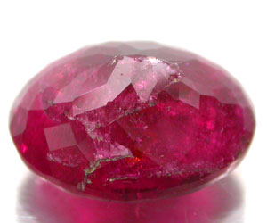 5.15 ct very large rare genuine rubellite tourmaline gemstone - 2
