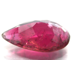 Piedra preciosa de rubelita genuina muy rara grande de 3.11 ct - 2