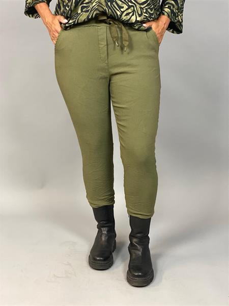 SIGNE Magiska Byxor Med Stretch Army