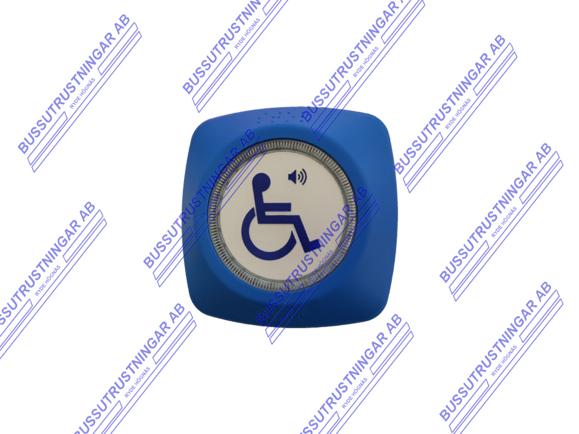 Touch-knapp rullstol med led - 2