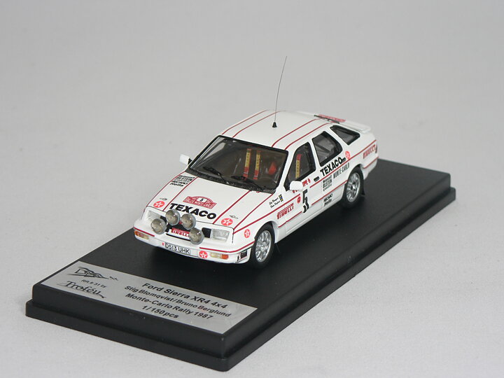 Ford Sierra XR4  4x4  #5 ( S.Blomqvist/B.Berglund  Monte-Carlo  1987 )  1:43 Trofeu
