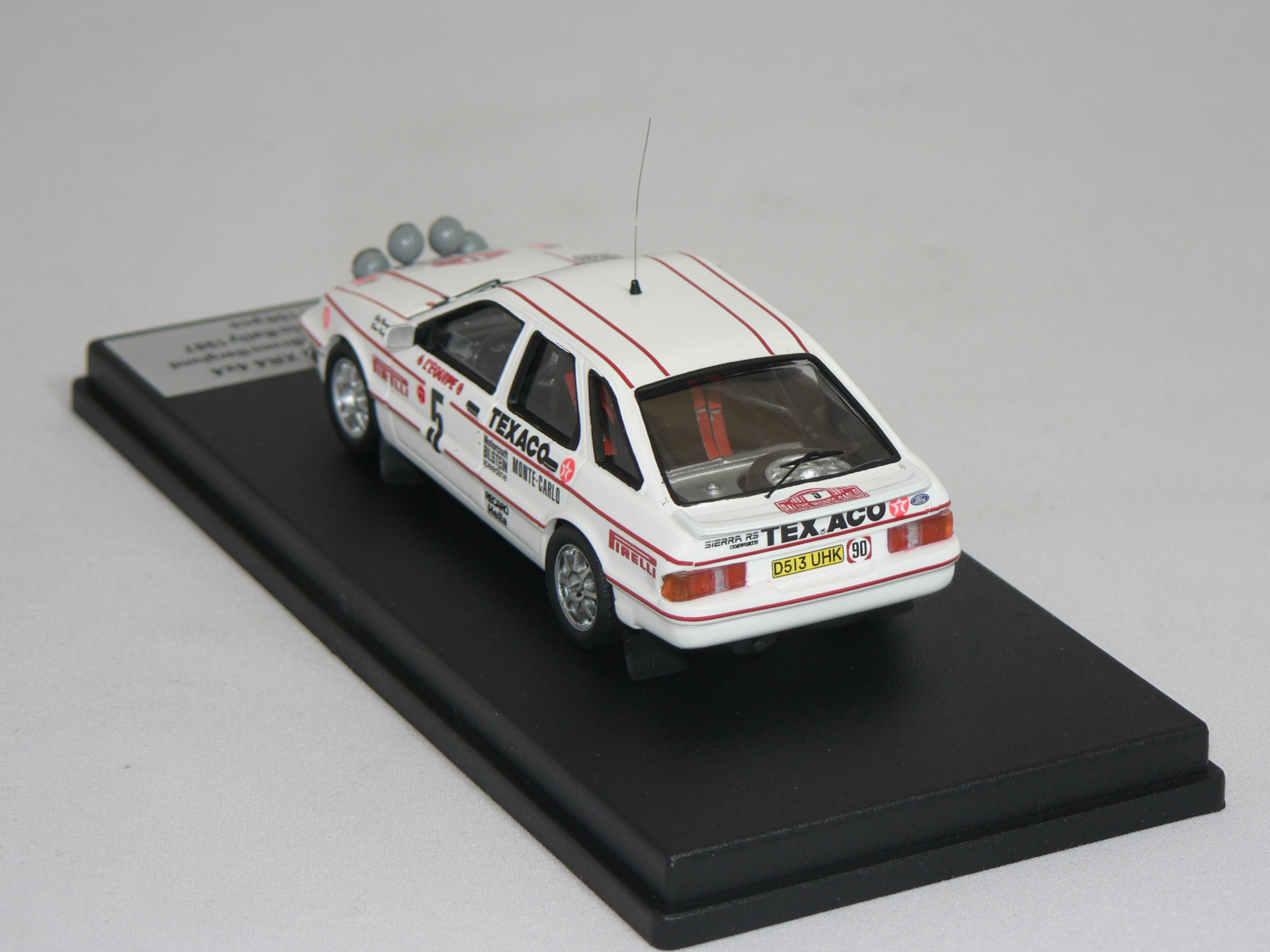 Ford Sierra XR4  4x4  #5 ( S.Blomqvist/B.Berglund  Monte-Carlo  1987 )  1:43 Trofeu - 2