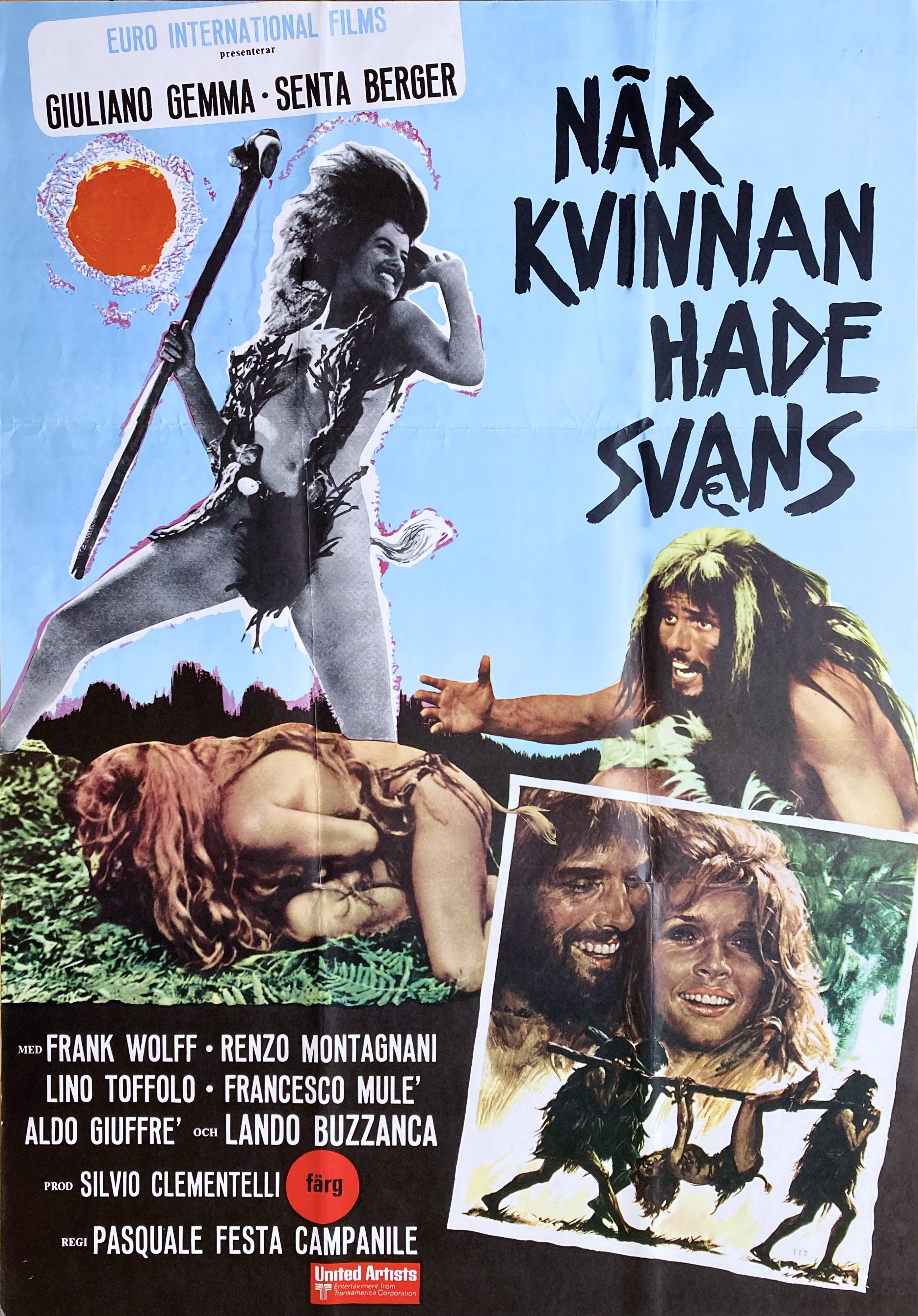 NÄR KVINNAN HADE SVANS (1970)