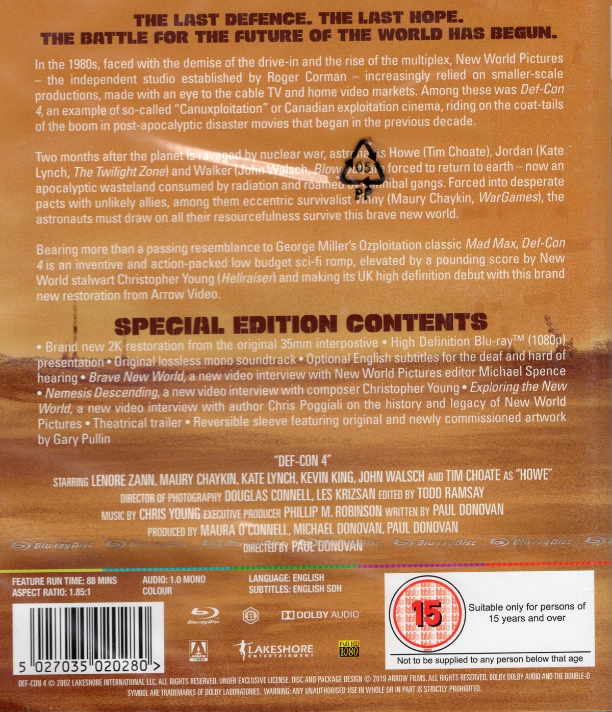 Def-Con 4 (ej svensk text) (Blu-ray) - 2