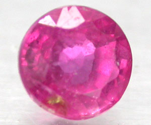 Rubí mogok de Birmania natural muy raro de 4 mm - 3