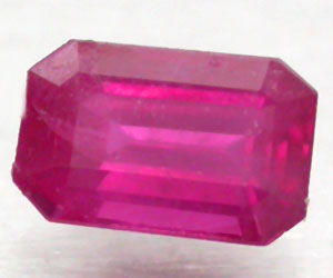 Piedra preciosa de rubí de Birmania Mogok genuina súper rara de 0.39 ct - 3