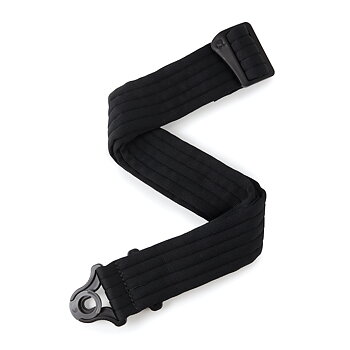 D’Addario 50BAL01 Auto Lock Guitar Strap (Black Padded)