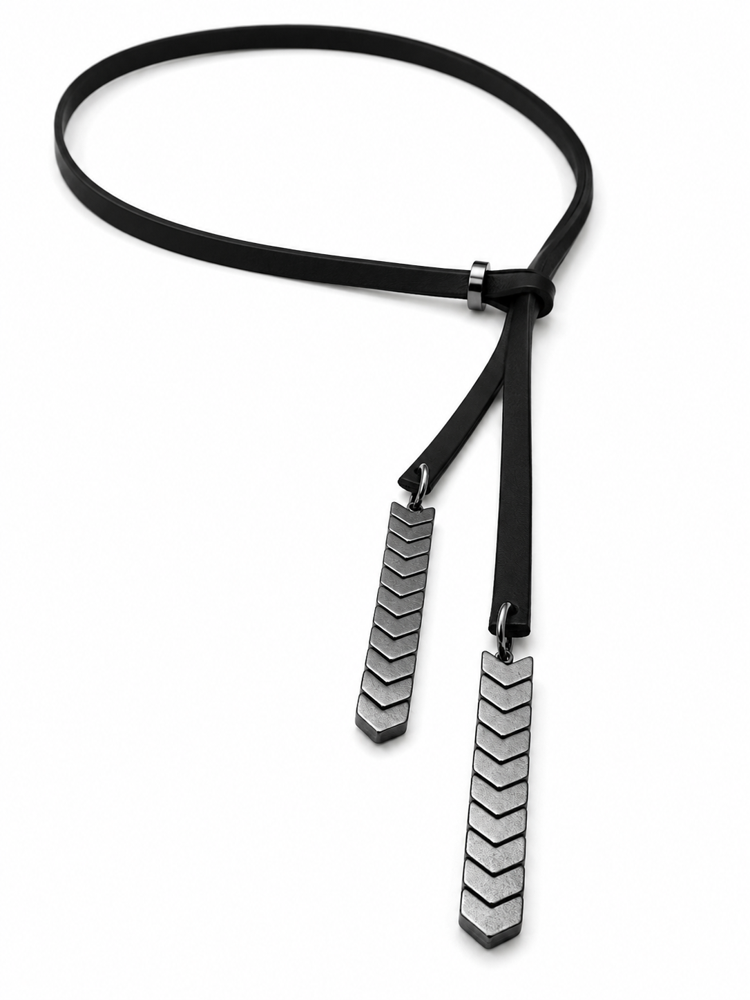 Neclace Hematite rubber Arrows