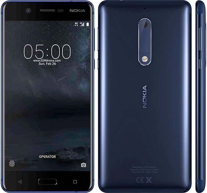Nokia 5 Dual SIM 32GB - 1 År Garanti Begagnad i Nyskick - Svart