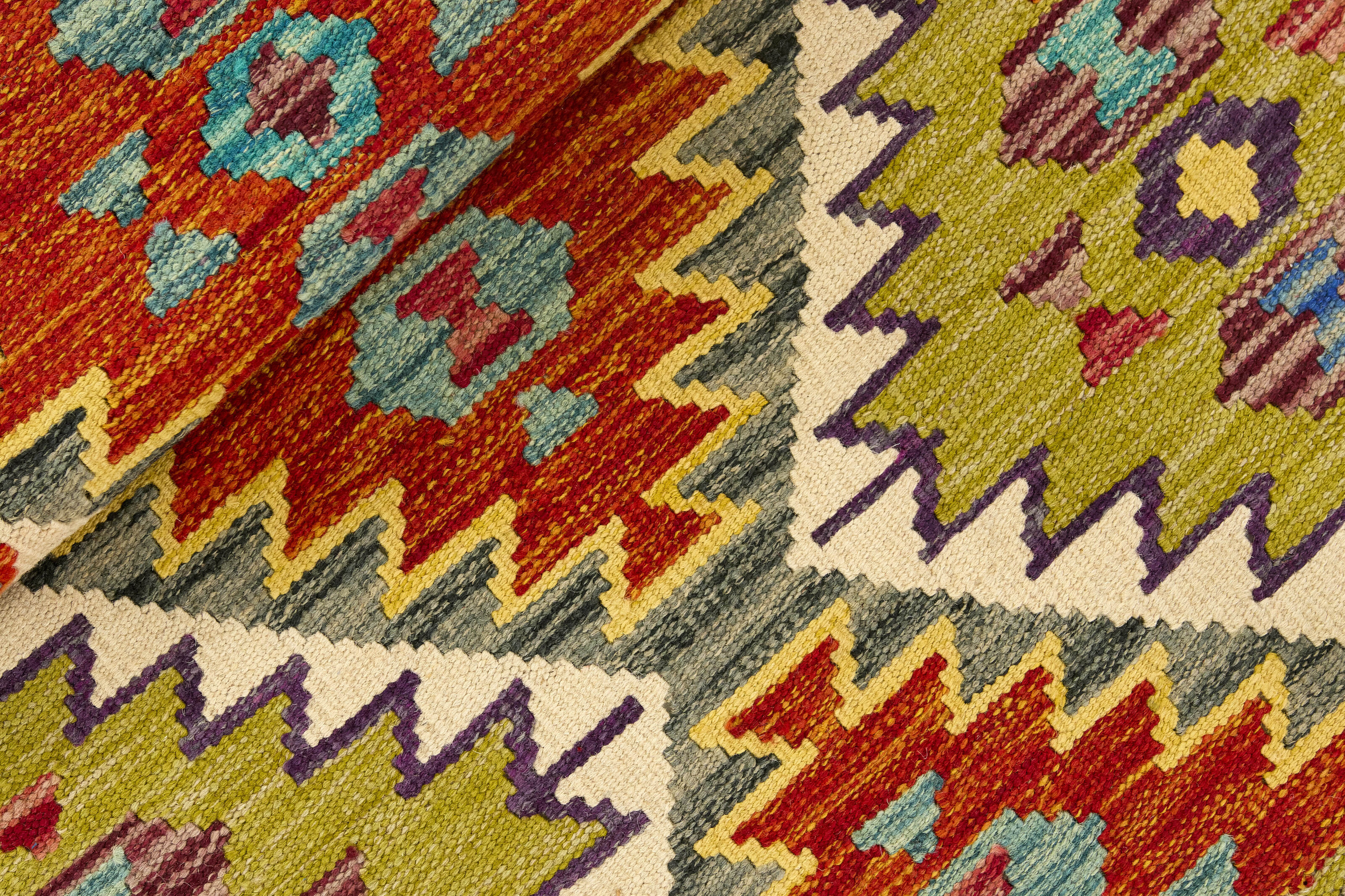  Afghansk  kelim 100 x 138 cm  Rek. pris 3 150:- - 2