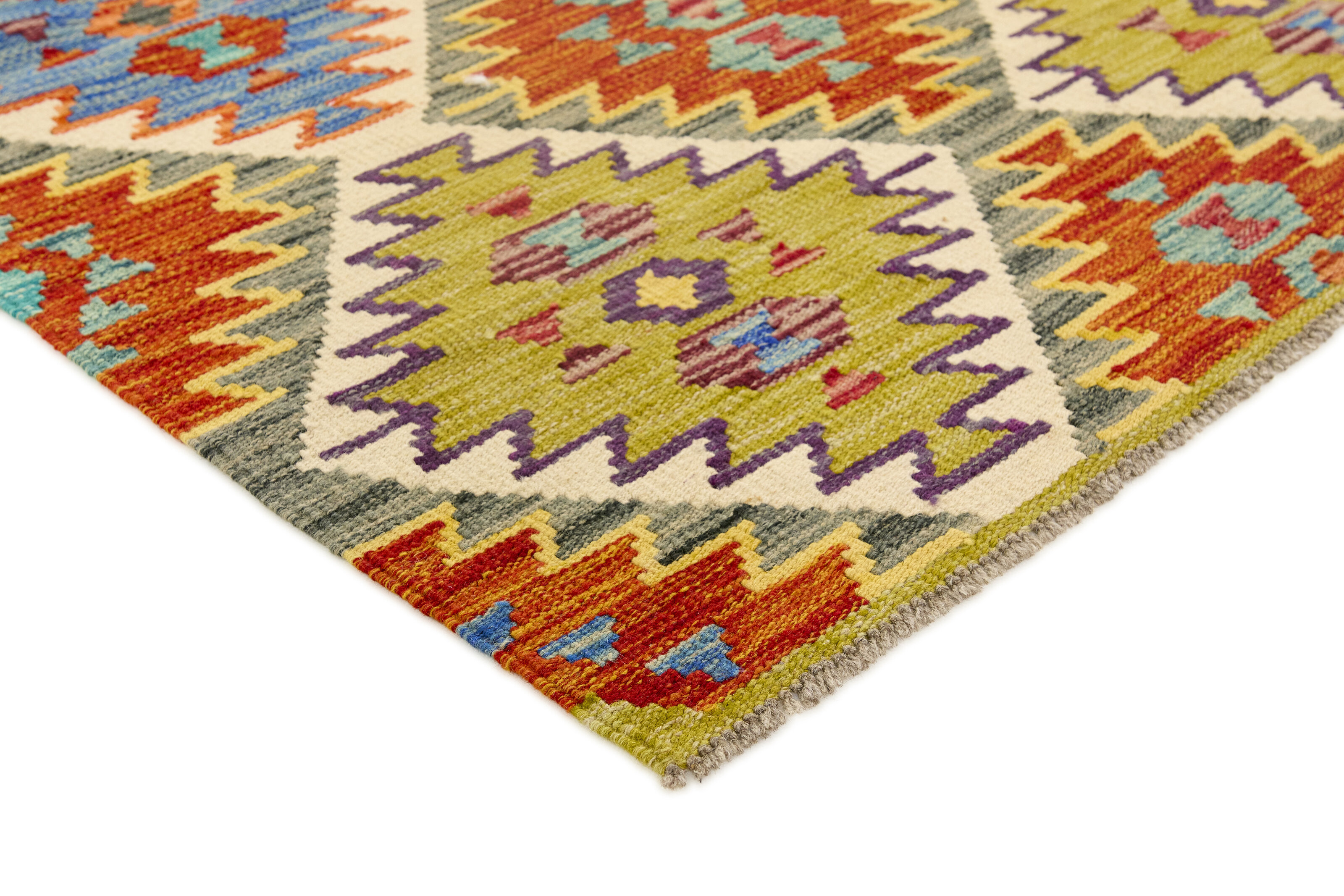  Afghansk  kelim 100 x 138 cm  Rek. pris 3 150:- - 3