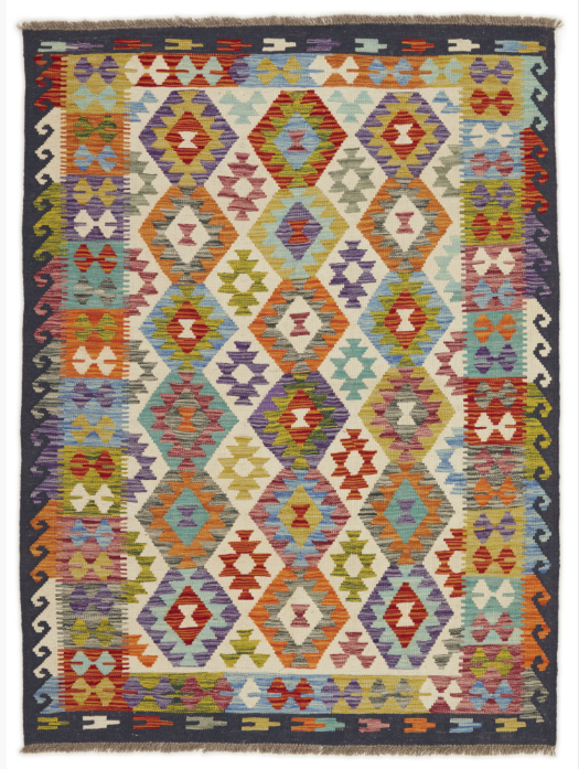Afghansk kelim 127 x 174 cm Rek. pris 4 270:-