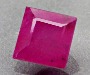 Piedra preciosa de rubí mogok natural genuina súper rara de 3,4 mm - 3