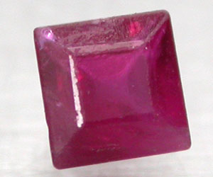 Piedra preciosa de rubí de Birmania mogok genuina súper rara de 3,2 mm - 3