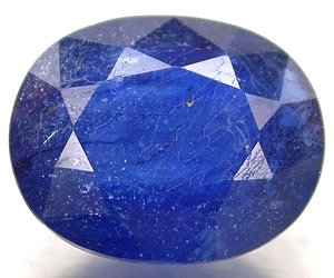 5.78 ct huge genuine natural blue sapphire