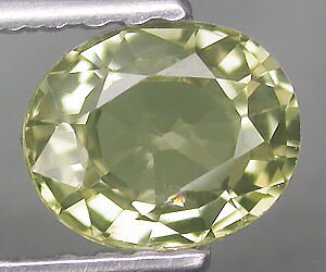 0.80 ct luxury rare genuine gold yellow sapphire gemstone