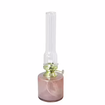Fotogenlampa rak rosa
