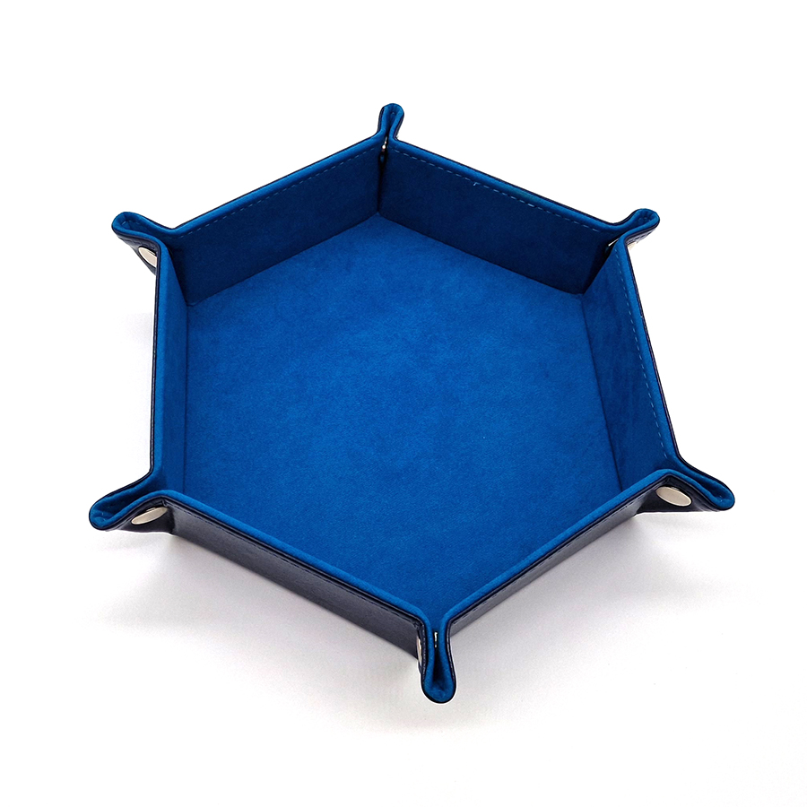 Dicetray Hexagon Velvet Blue - 2