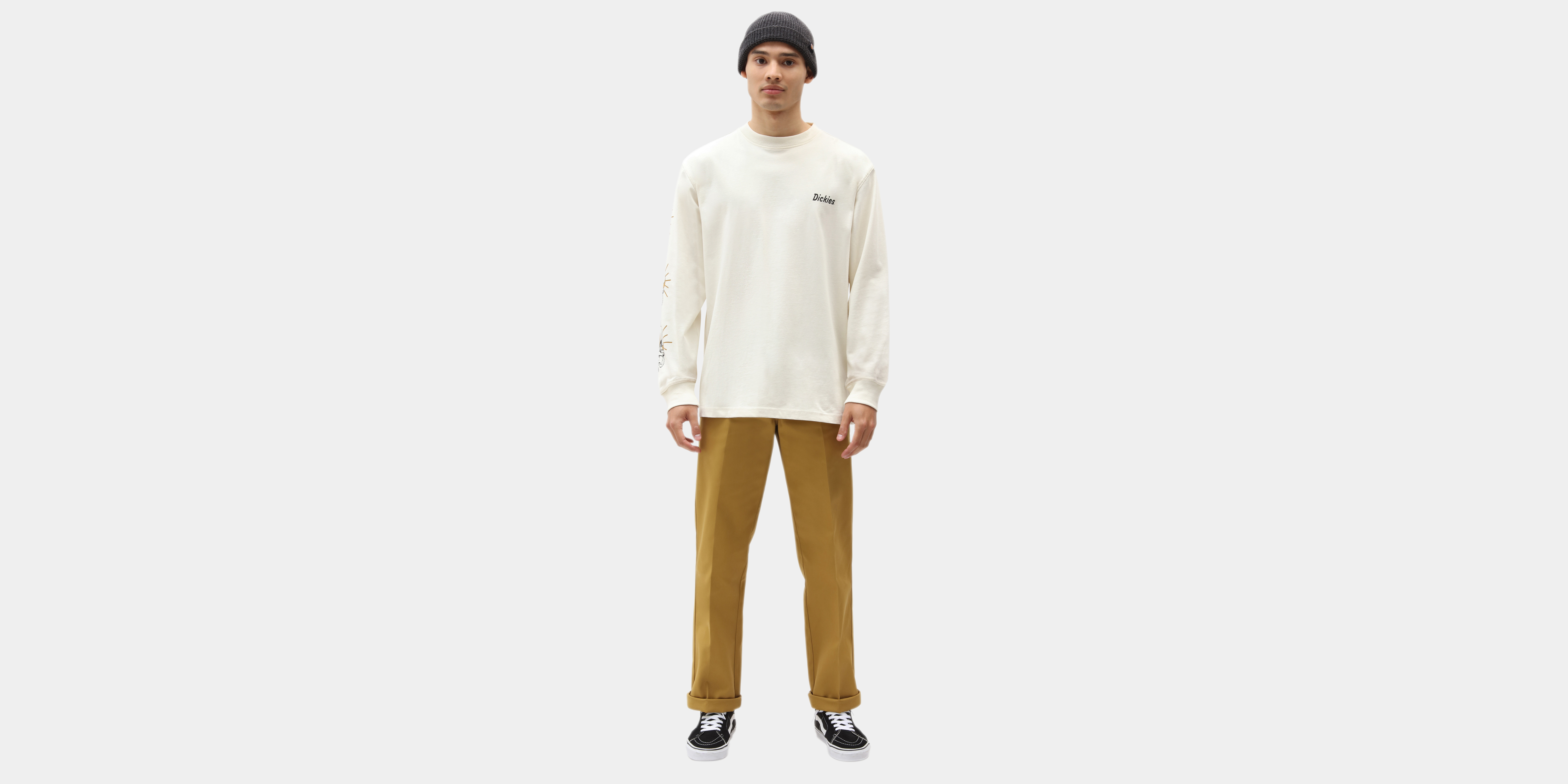 Dickies 873 Slim Straight Work Pant Bronze Mist - 4