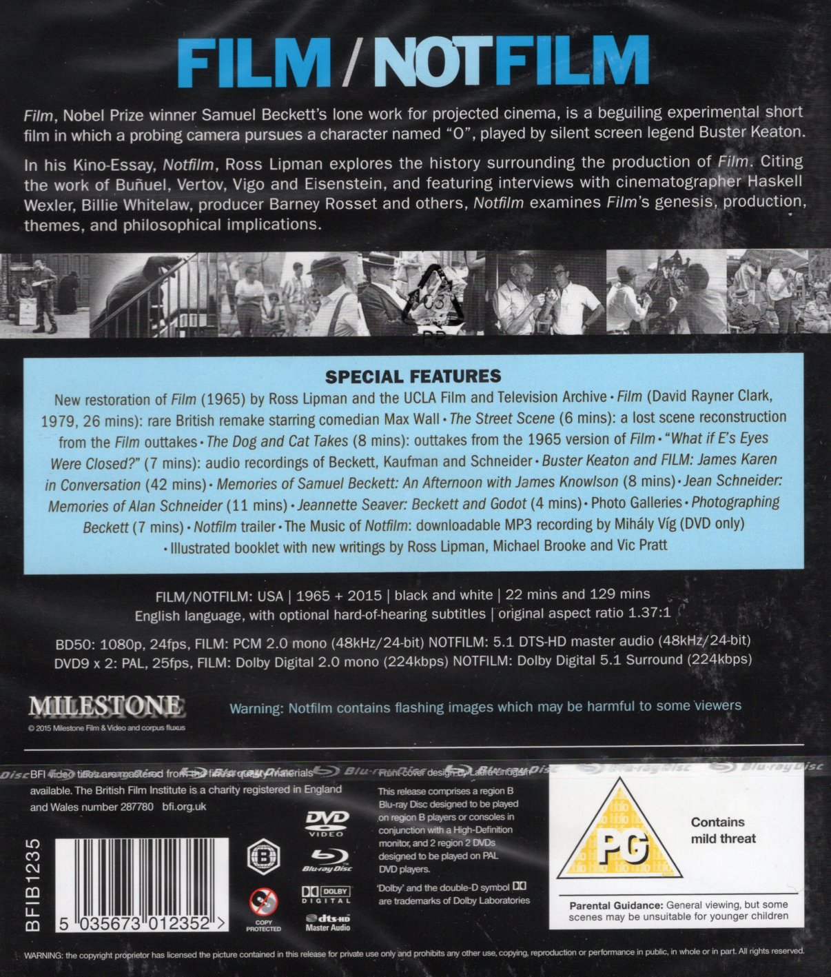 Film Notfilm (ej svensk text) (Blu-ray + DVD) - 2