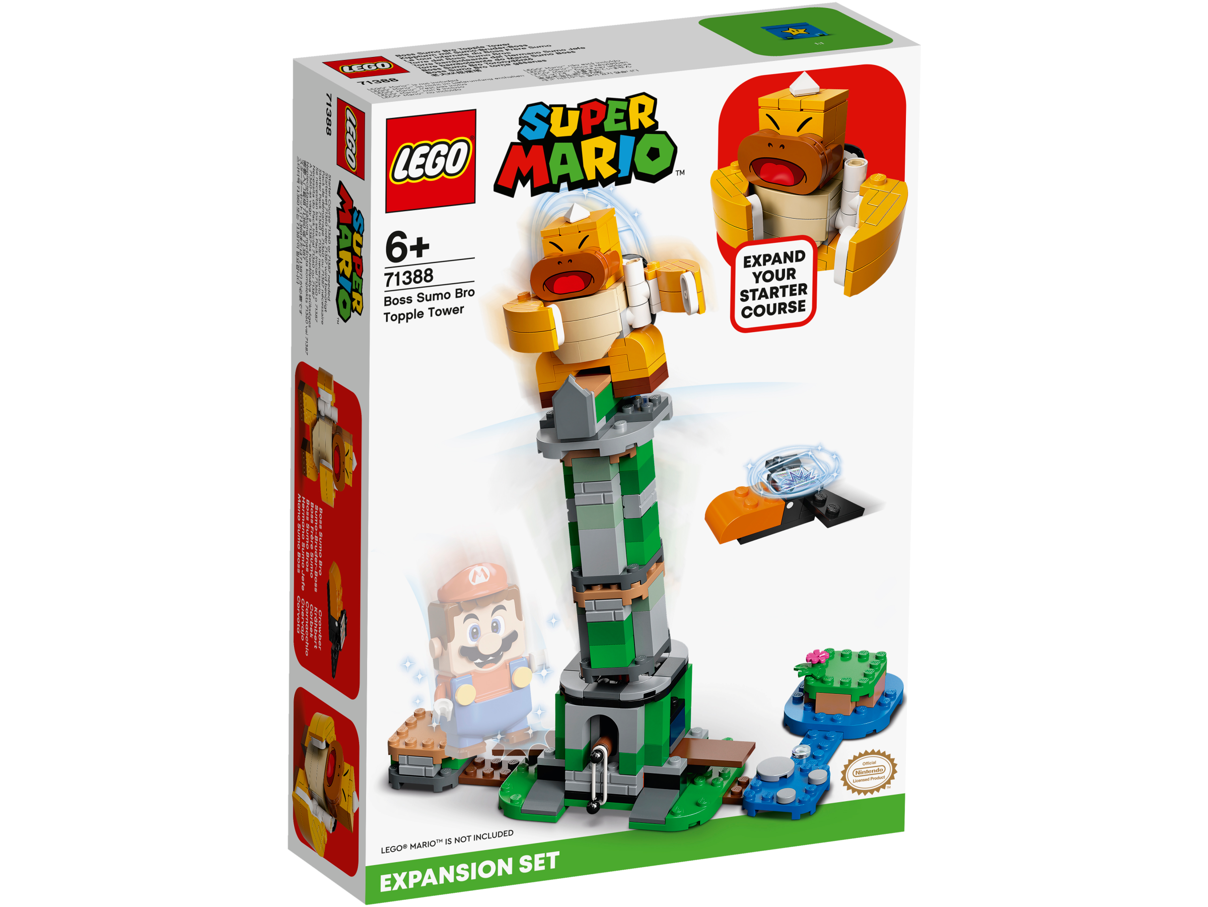 LEGO 71388 Boss Sumo Bro Topple Tower Expansion Set Super Mario
