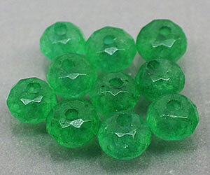 Hermoso lote de 3,93 ct de 10 piedras preciosas de esmeralda natural genuina