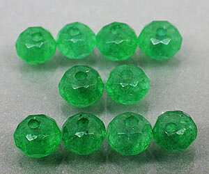 Hermoso lote de 3,85 ct de 10 piedras preciosas de esmeralda natural genuina