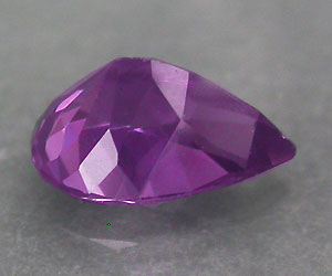 Piedra preciosa de espinela morada superior muy rara de 0,39 ct - 2