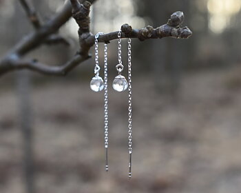 SVALÖ DROP - earrings chain
