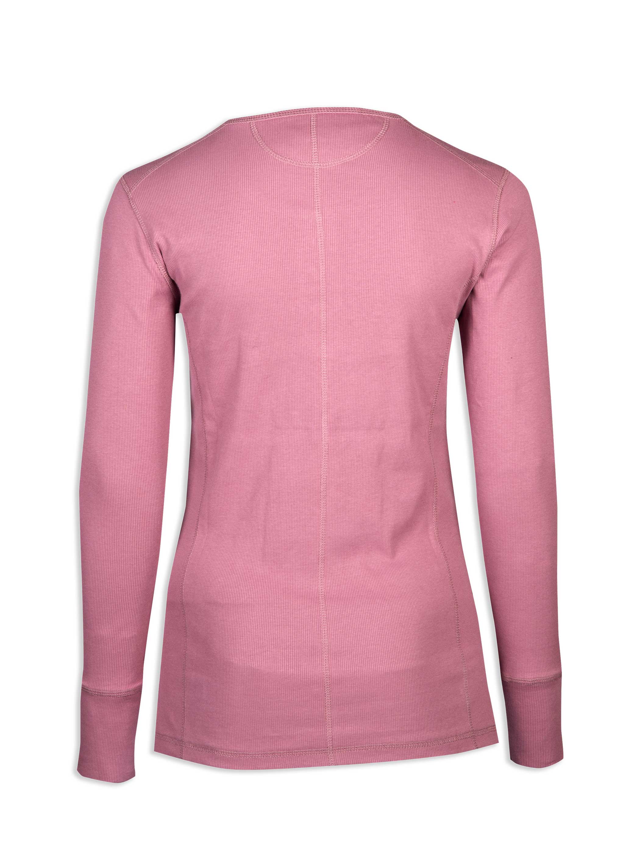 Ruth Rib Top - long sleeve - Orchid - 2
