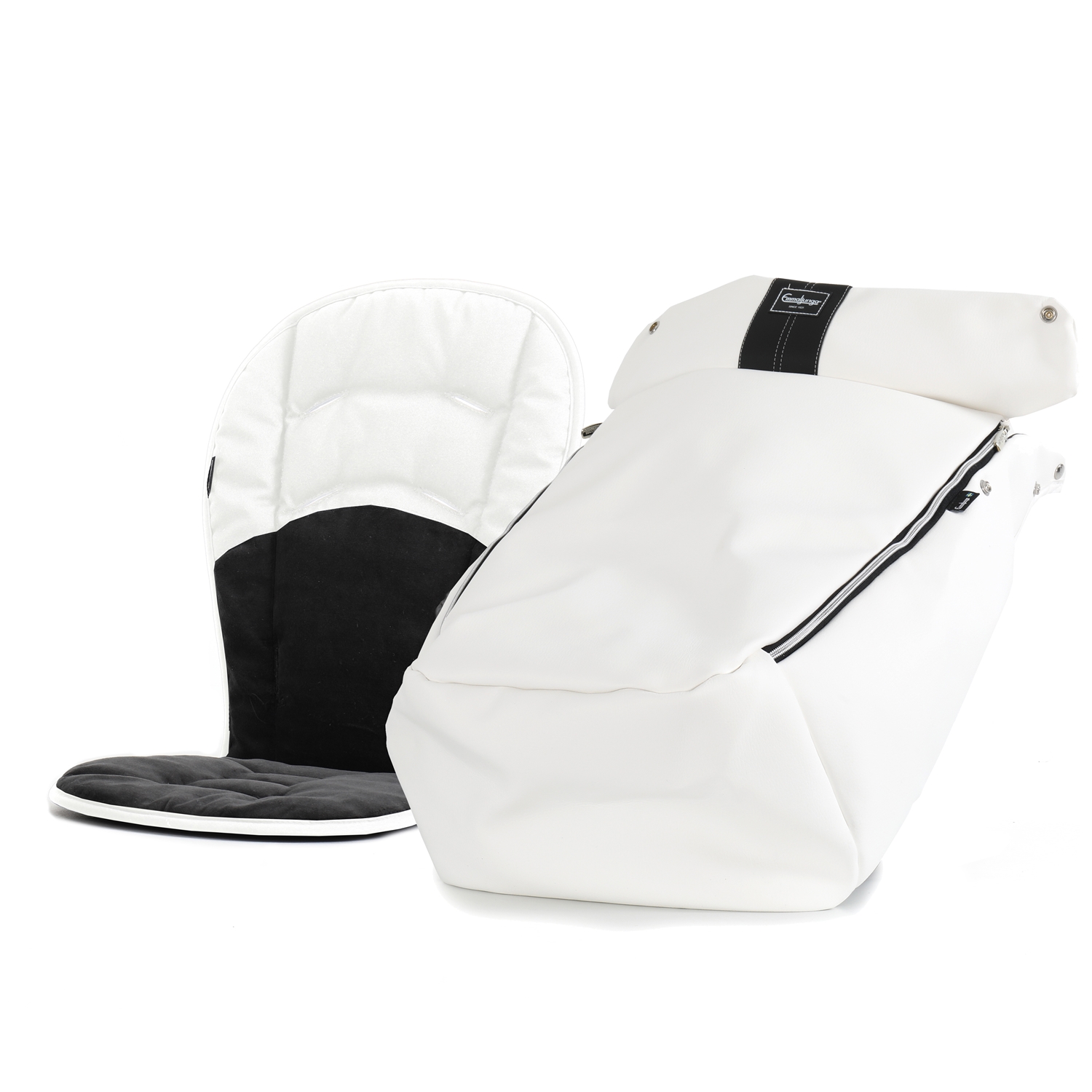 Emmaljunga Åkpåse Ergo - Lounge Leatherette White 2022