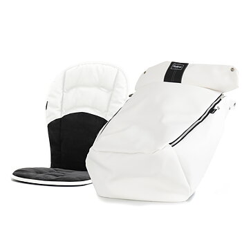 Emmaljunga Åkpåse Ergo - Lounge Leatherette White 2022