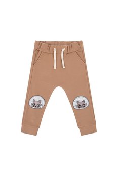    ASTROCAT BROWN BASIC PANTS
