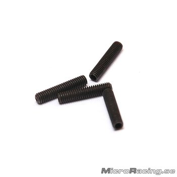 SCHUMACHER - M3x14mm Set Screws, 4pcs