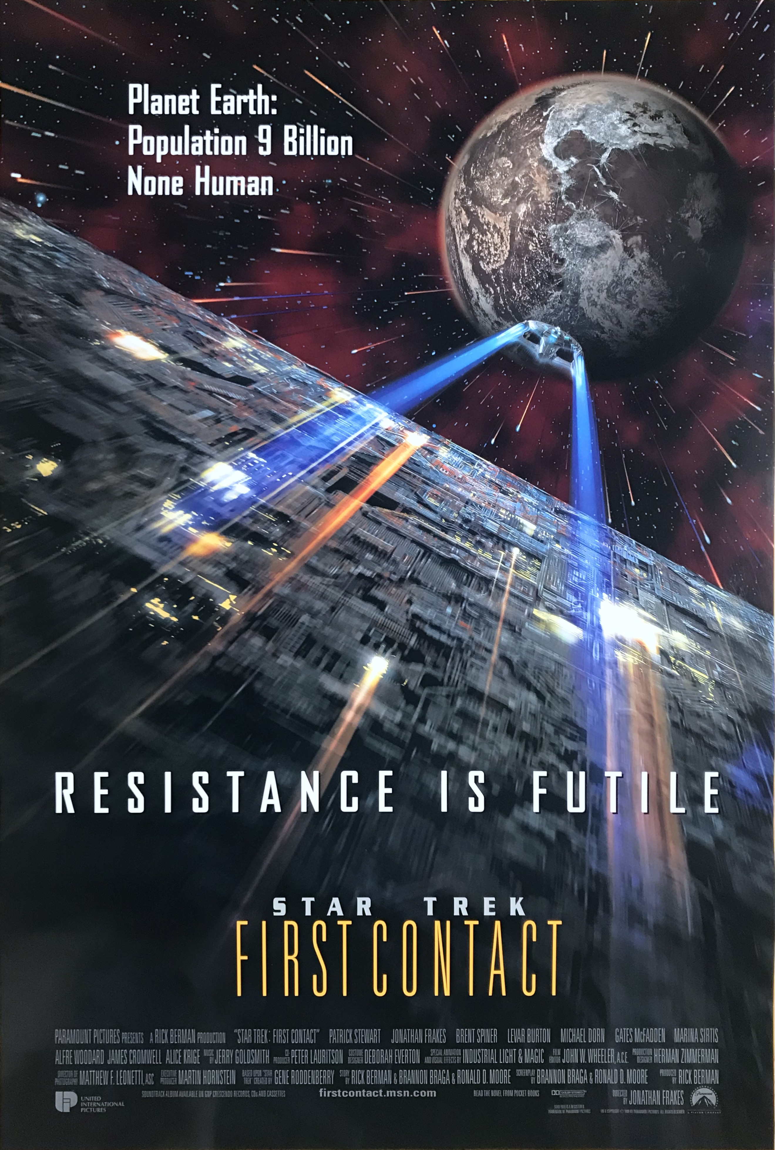 STAR TREK - FIRST CONTACT (1996 ) Planet Earth version
