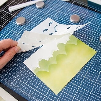HEFFY DOODLE-Marvellous Mountains Stencil