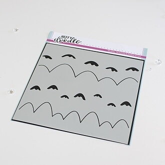 HEFFY DOODLE-Marvellous Mountains Stencil