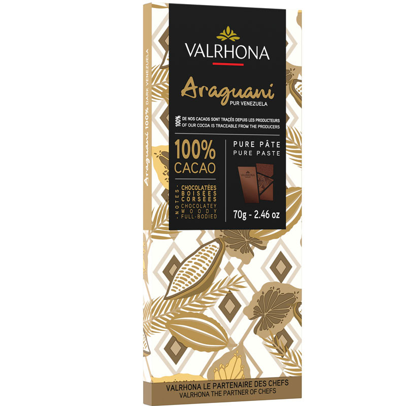 Valrhona Araguani 100% Kakao 70g