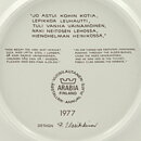 ライヤ・ウオシッキネン Kalevalaシリーズ  陶板 20cm   1977年  [サンプル画像]