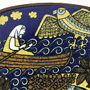 Raija Uosikkinen (Kalevala) Annual Wall Plate 1980 20 cm  [Sample Images] 