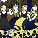 Raija Uosikkinen (Kalevala) Annual Wall Plate 1989 20 cm  [Sample Images] 