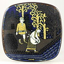 Raija Uosikkinen (Kalevala) Annual Wall Plate 1990 20 cm  [Sample Images] 